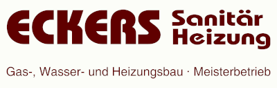 Logo Eckers Heizung Sanitaer